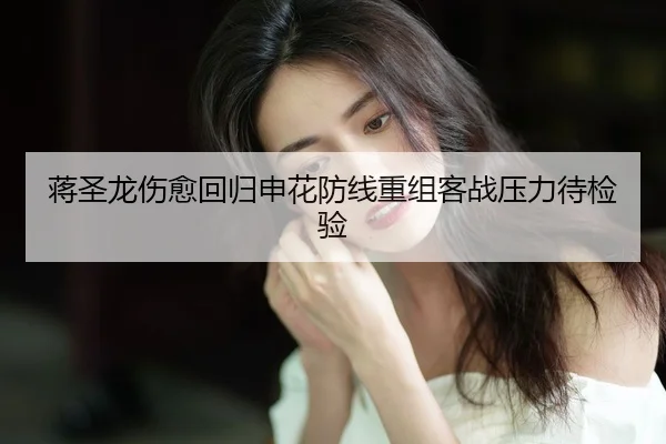 蒋圣龙伤愈回归申花防线重组客战压力待检验